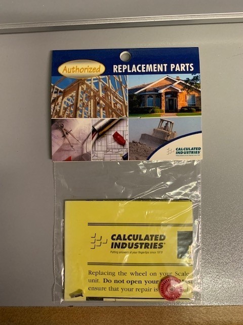 Calculated Industries Scale Master 5007 Replacement Wheel Kit