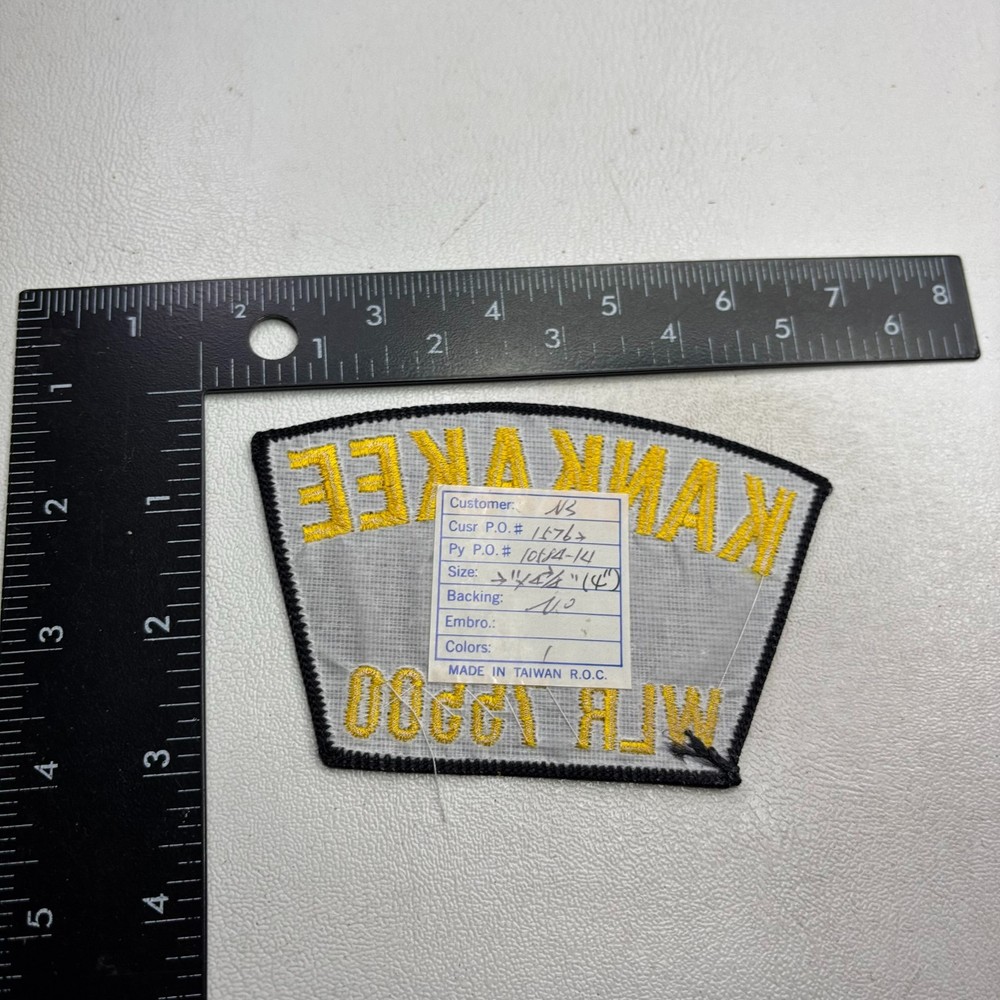 KANKAKEE WLR 75500 Hat Patch 50D3