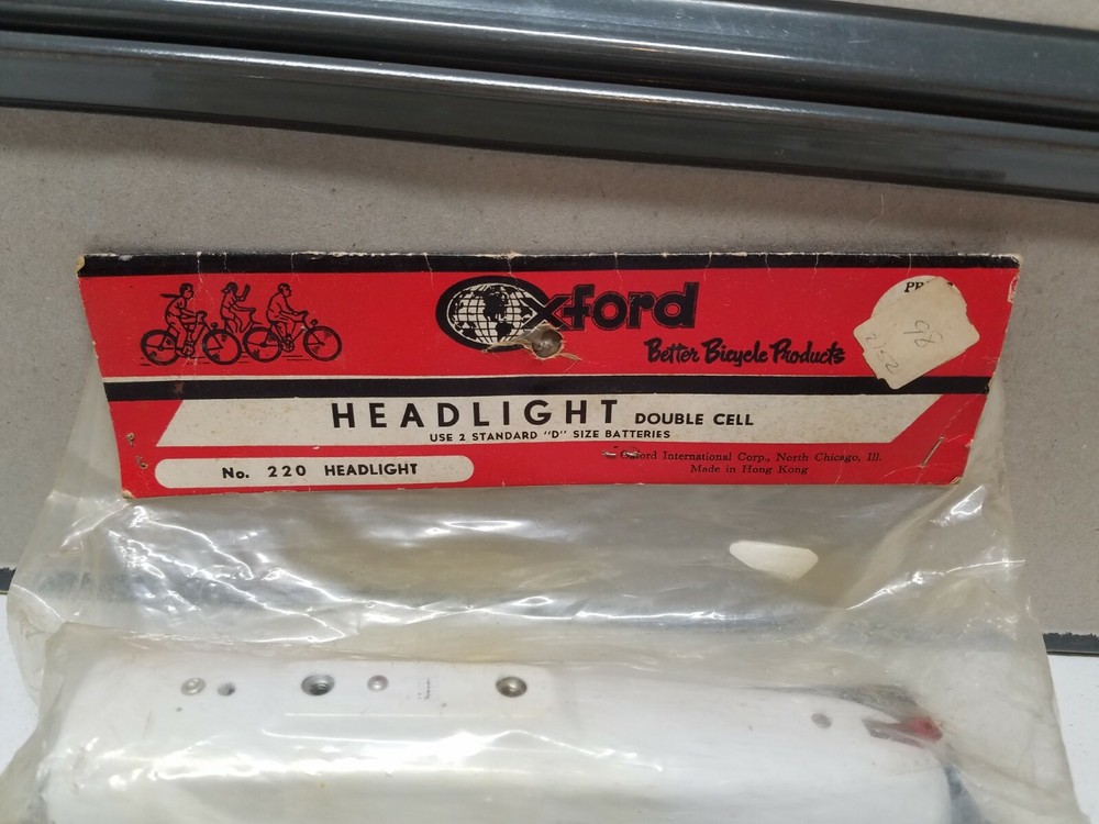 NIP Xford Bicycle Headlight Double Cell No. 220