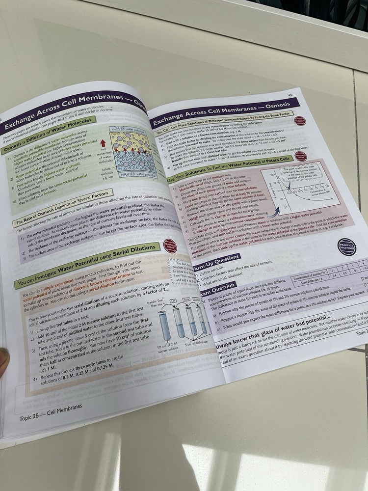 CGP A-Level Biology AQA Complete Revision Guide And Practice Book