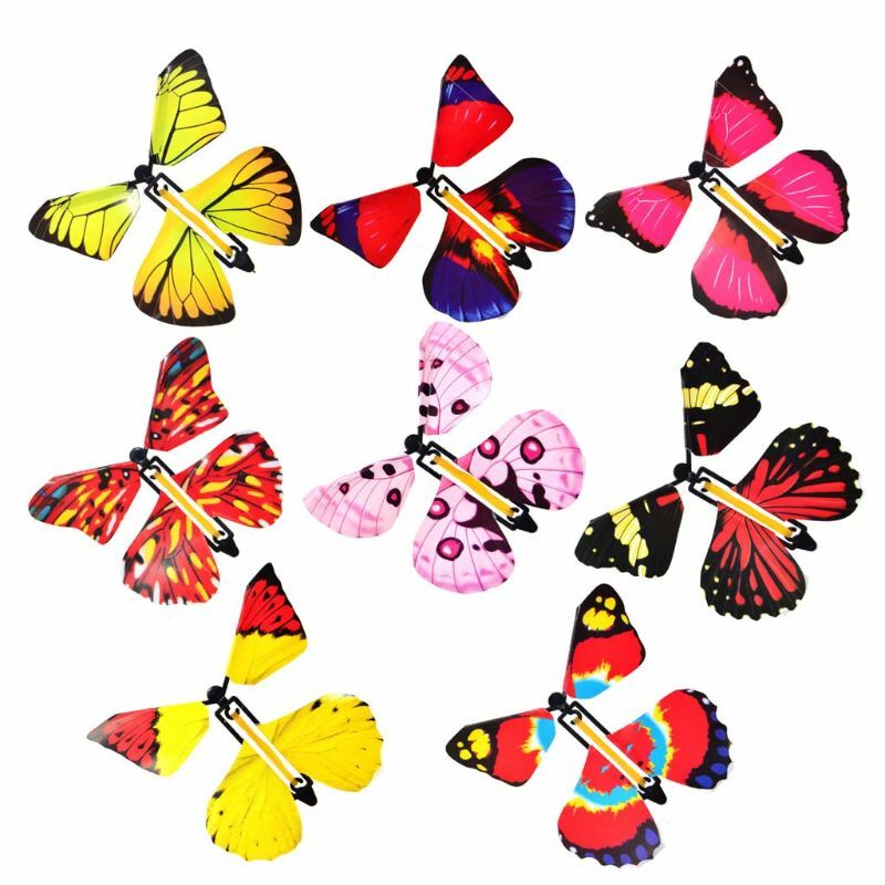 10 Pcs Magic Flying Butterfly Great Surprise Gift