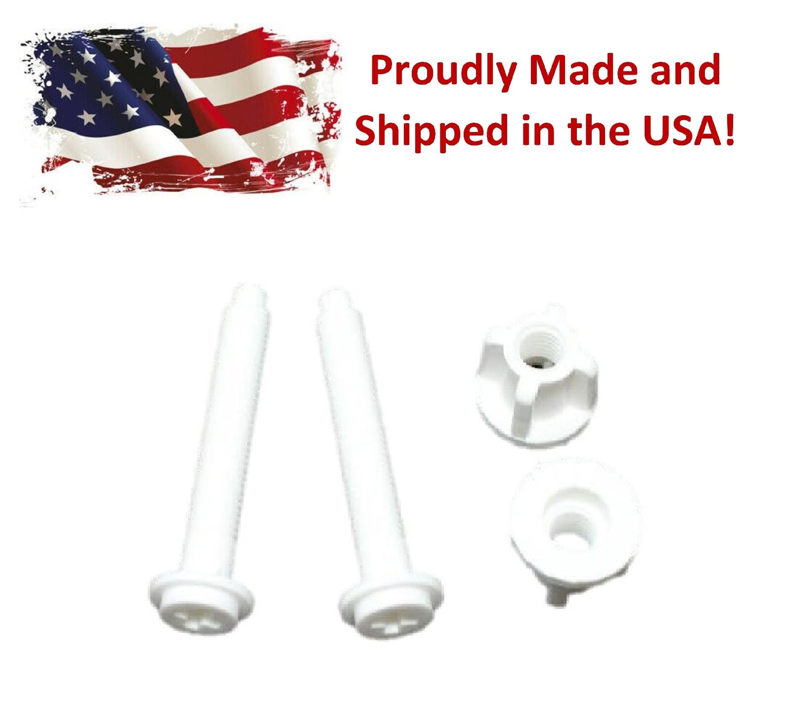 Plastic Toilet Seat Hinge Bolt Screw For Top Mount Toilet Seat Hinges
