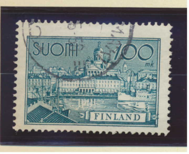 Finland Stamp Scott #350, Used