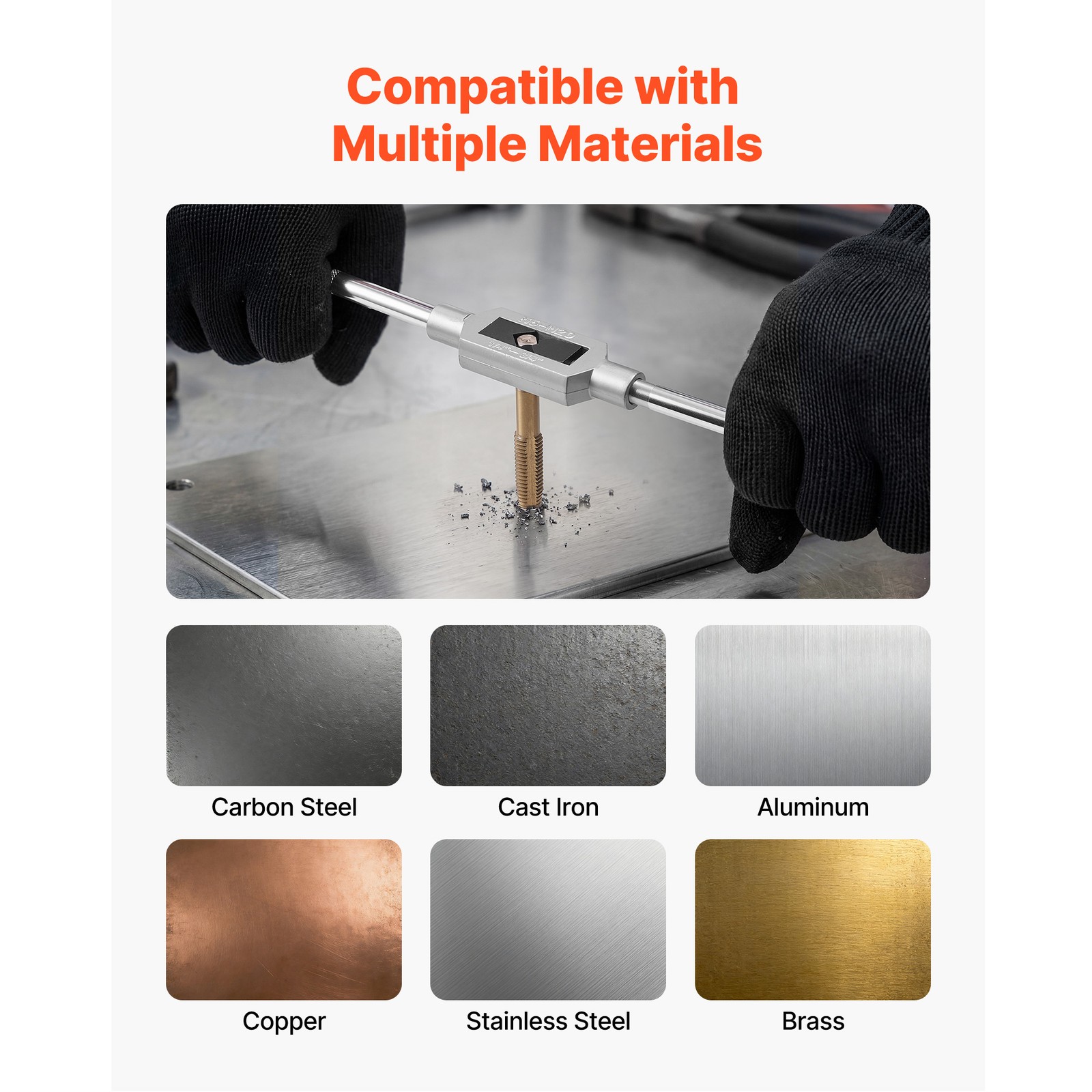 Uimoso 86-Piece Tap and Die Set for Threading with Metric and SAE Sizes