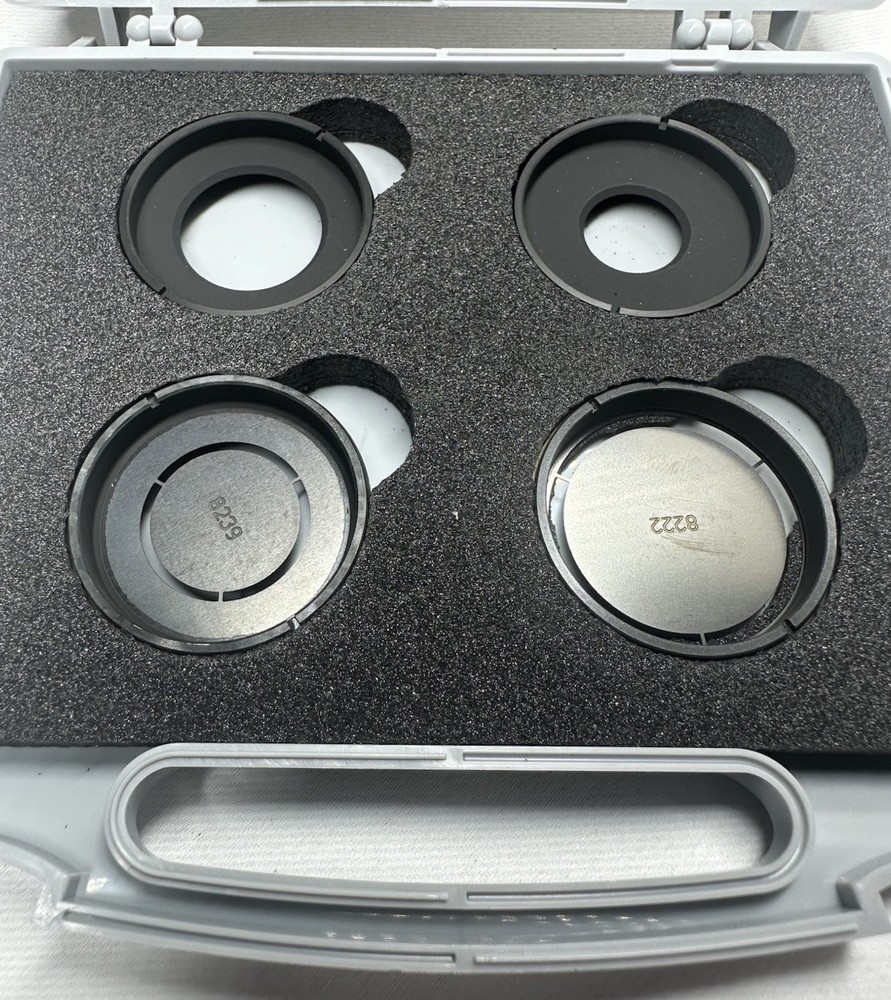 Zeiss Microscope Ring Aperture Set of 8