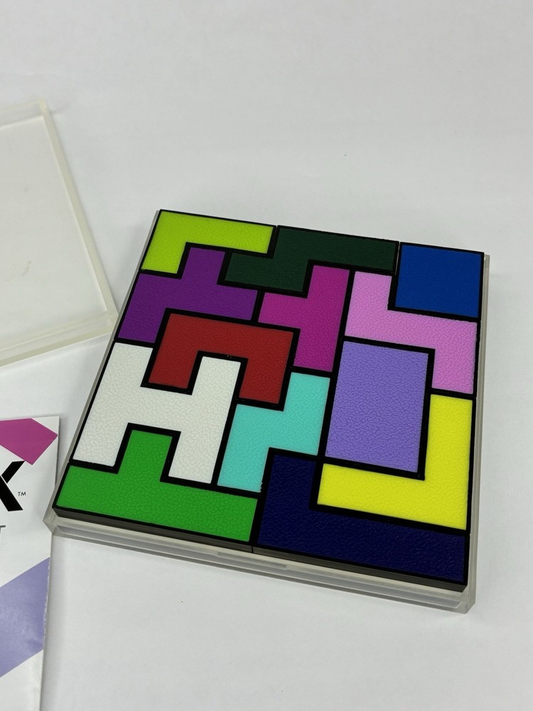 GeoBrix by Brainwright With Solution Booklet 3D Puzzle Game - COMPLETE