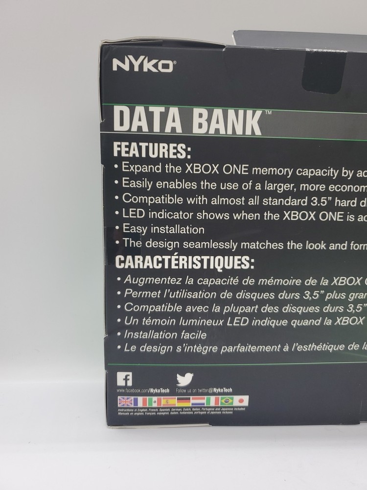 Xbox One Data Bank 3.5" Hdd Compatible Nyko