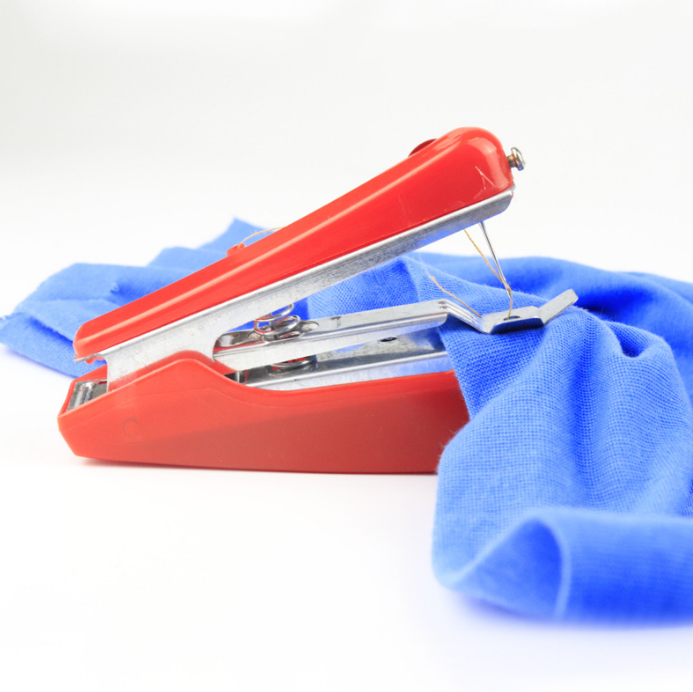 Portable Sewing Machine Mini Cordless Handheld Manual Sewing Machine Needlework