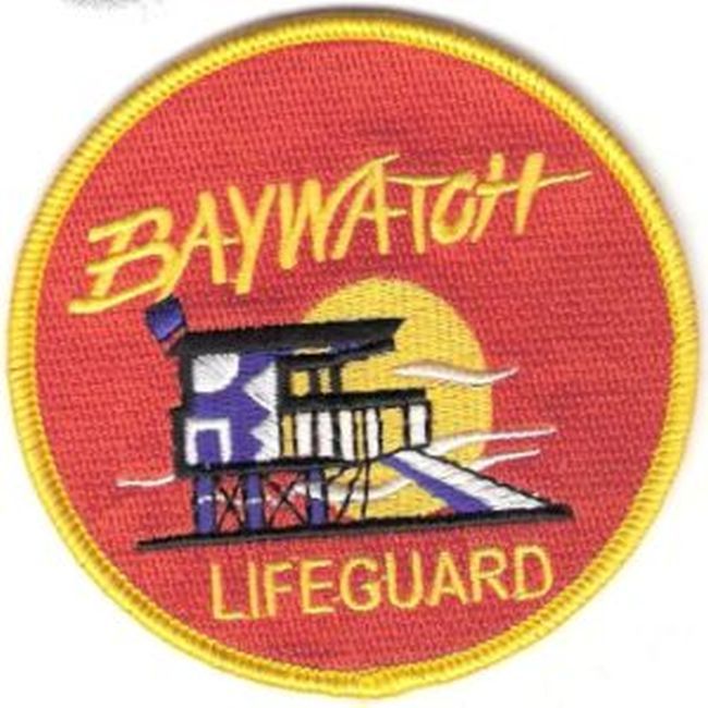 BAYWATCH JACKET PATCH - BAY01