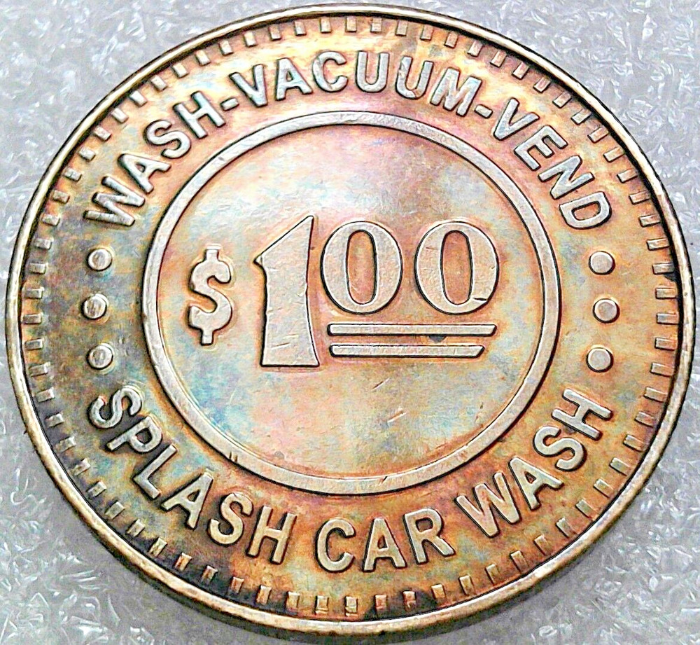 Splash Car Wash Token 27mm