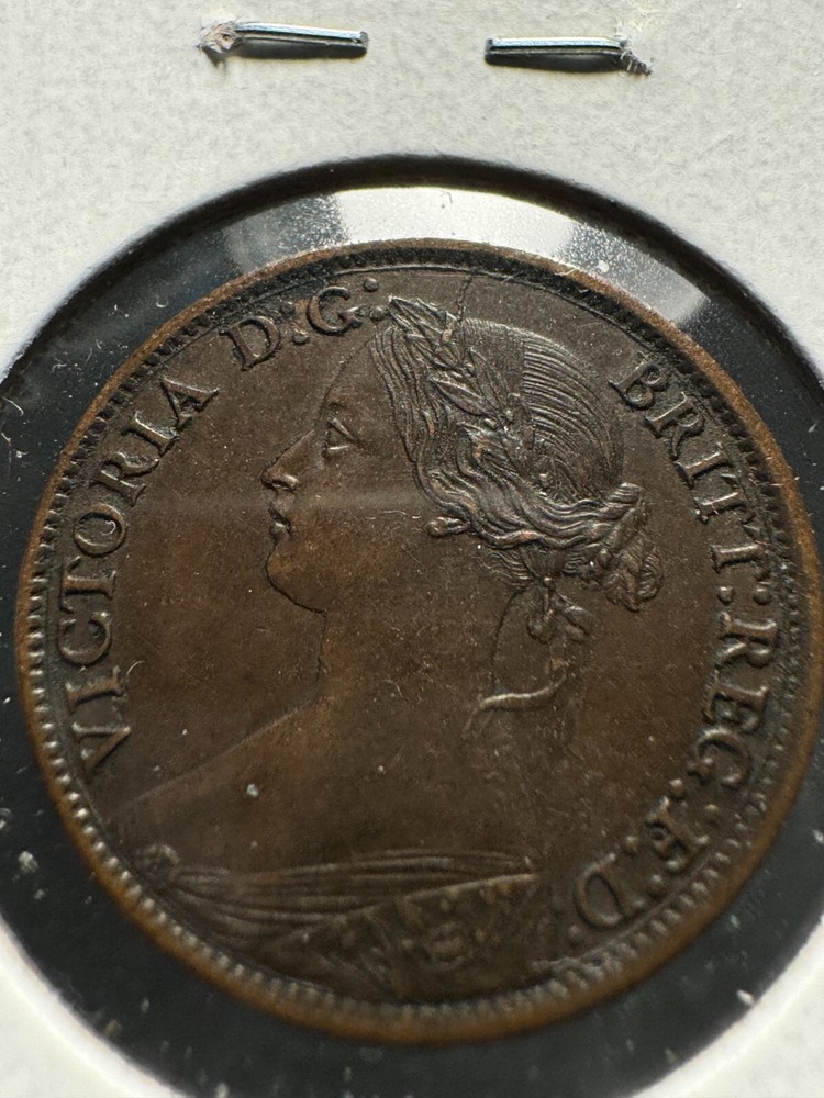 1861 1/2 HALF CENT NOVA SCOTIA HIGH GRADE!