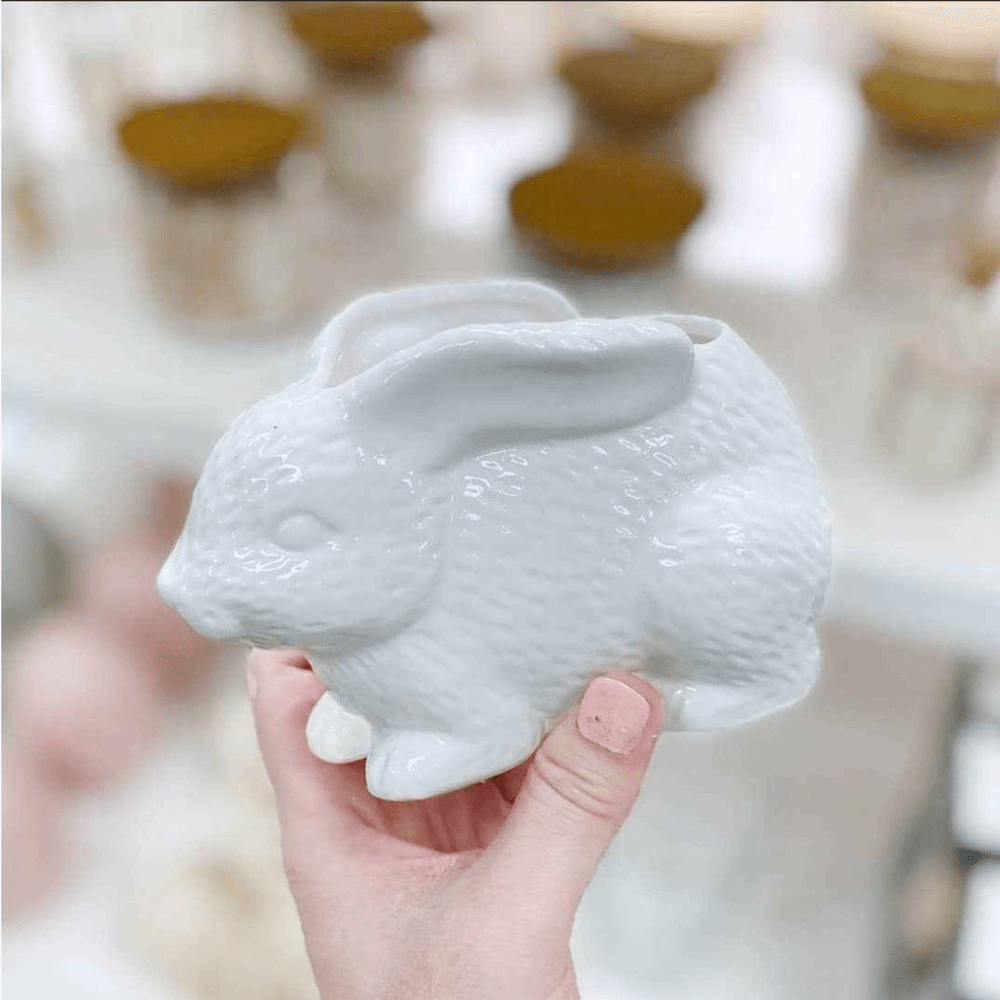 Threshold Ceramic Candle Bunny