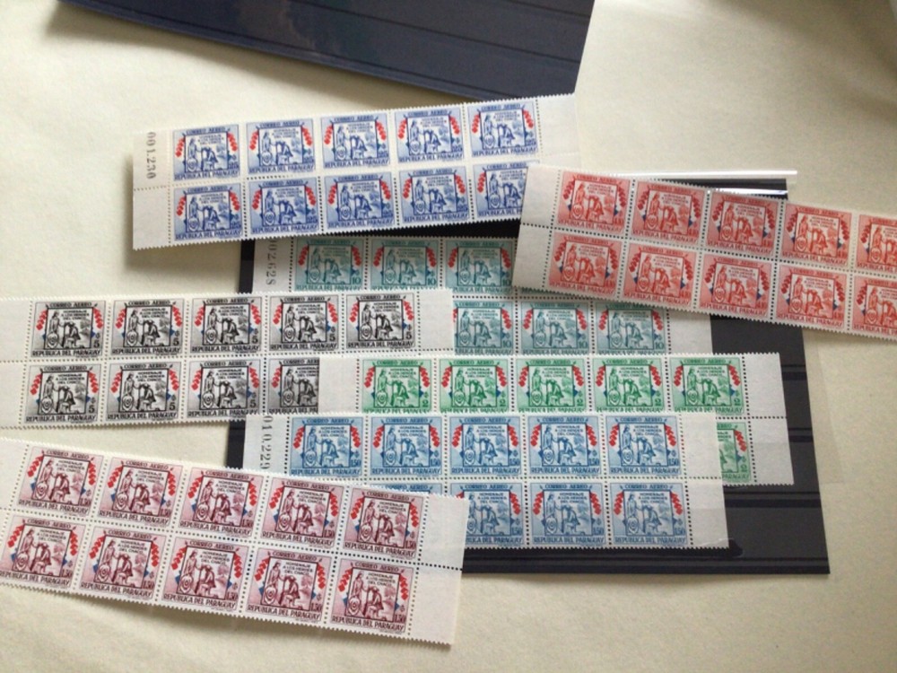 Paraguay mint never hinged stamps A16409