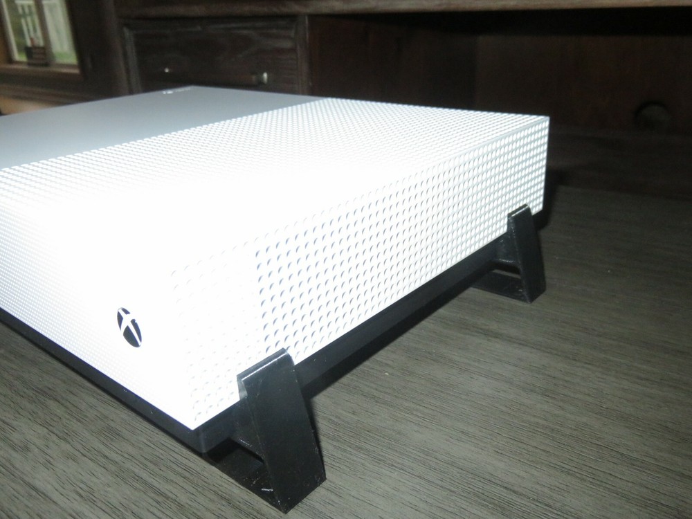 Xbox One S Riser Feet Stand - Improved Cooling - 3D Printed