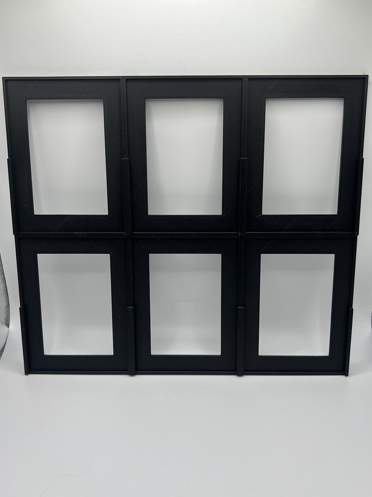 Trading Card Top Loader Wall Display