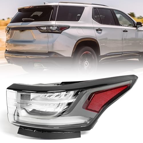 LED Tail Light Assembly Compatible with Chevy Traverse 2018-2021 Passenger