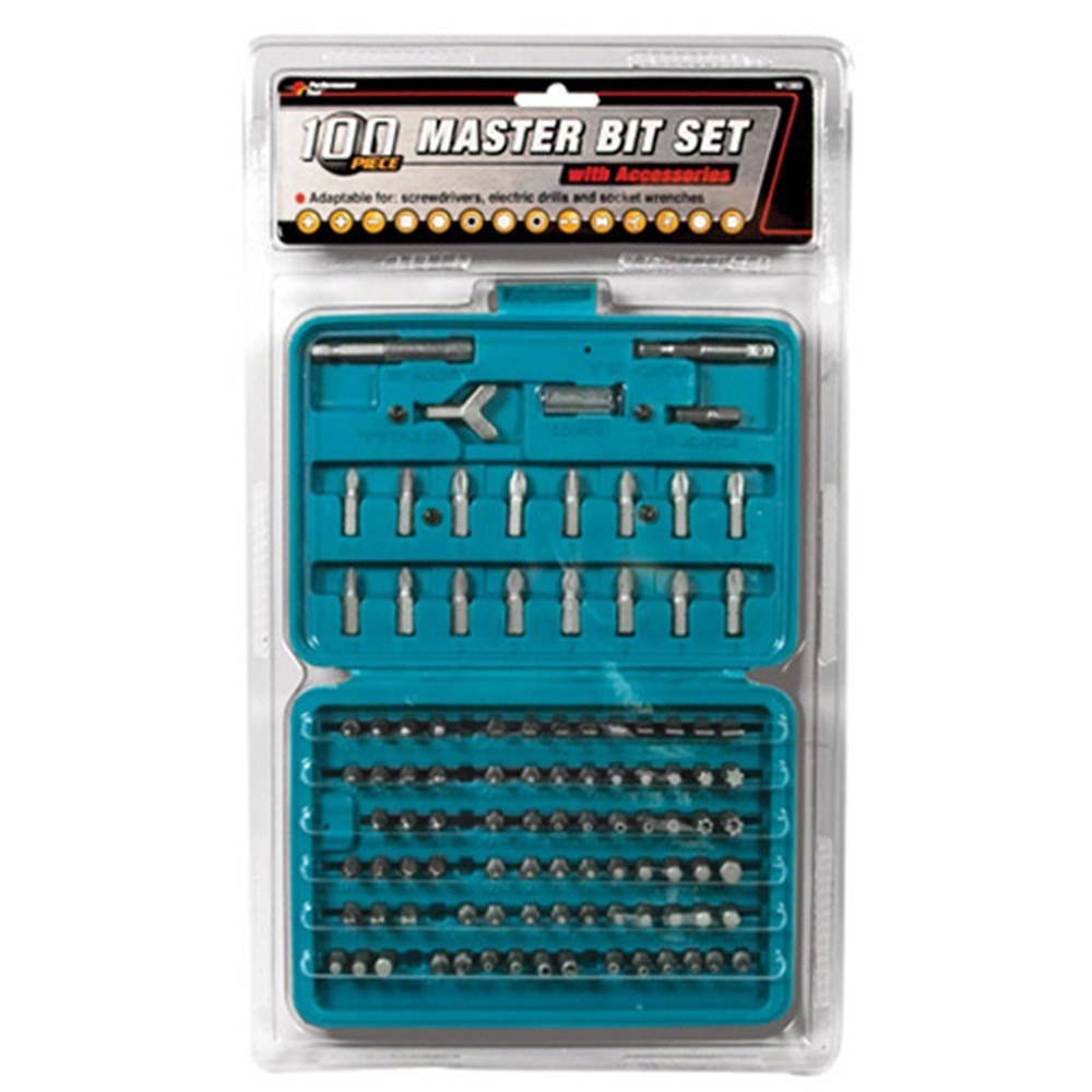 Performance Tool Bit Set - 100-Piece W1389