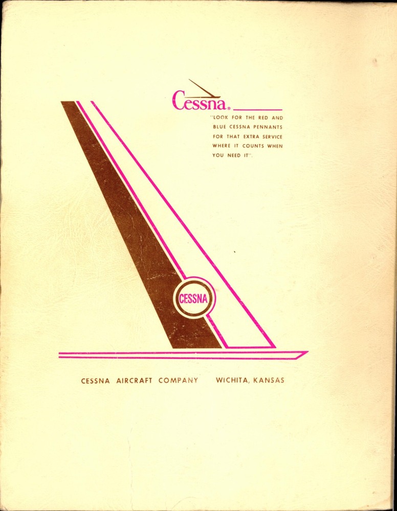 Cessna Model 336 Skymaster Service Manual