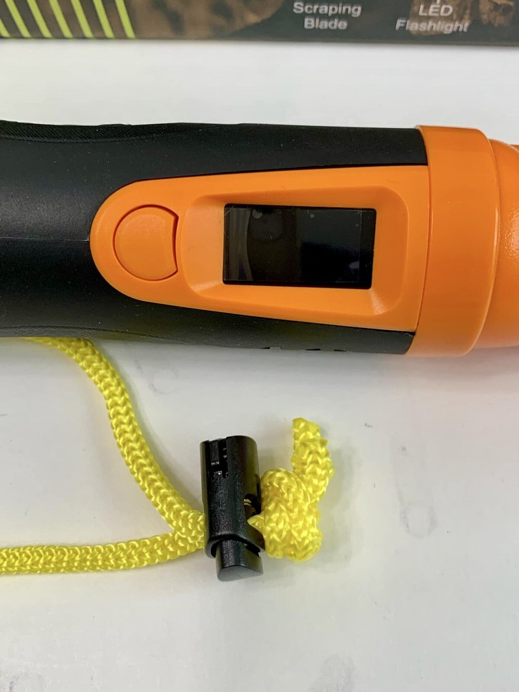 LED Display Waterproof Handheld Pin-pointer Metal Detector - 360° Search