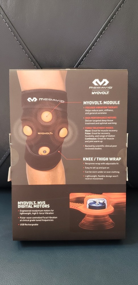 Wearable Vibration Recovery Knee Wrap