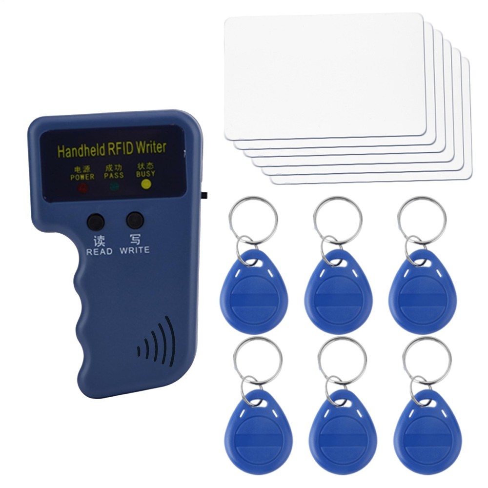125KHz HANDHELD RFID FOB COPIER READER WRITER DUPLICATOR