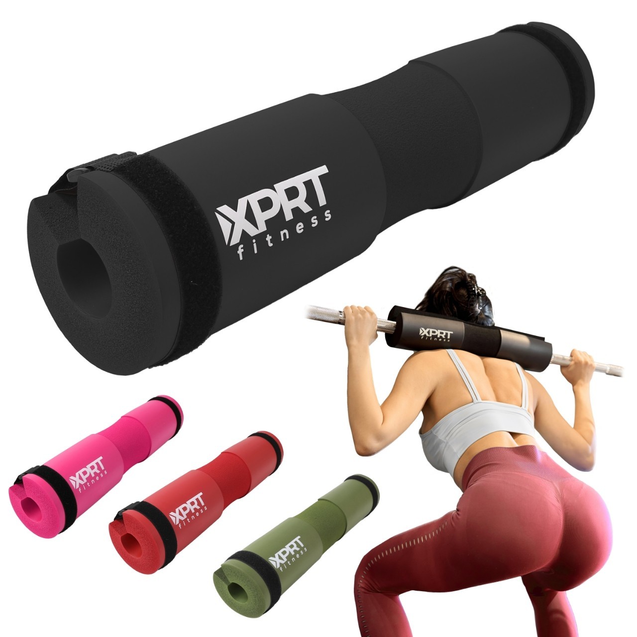 XPRT Fitness Barbell Pad for Weightlifting, Shoulder & Neck Protection