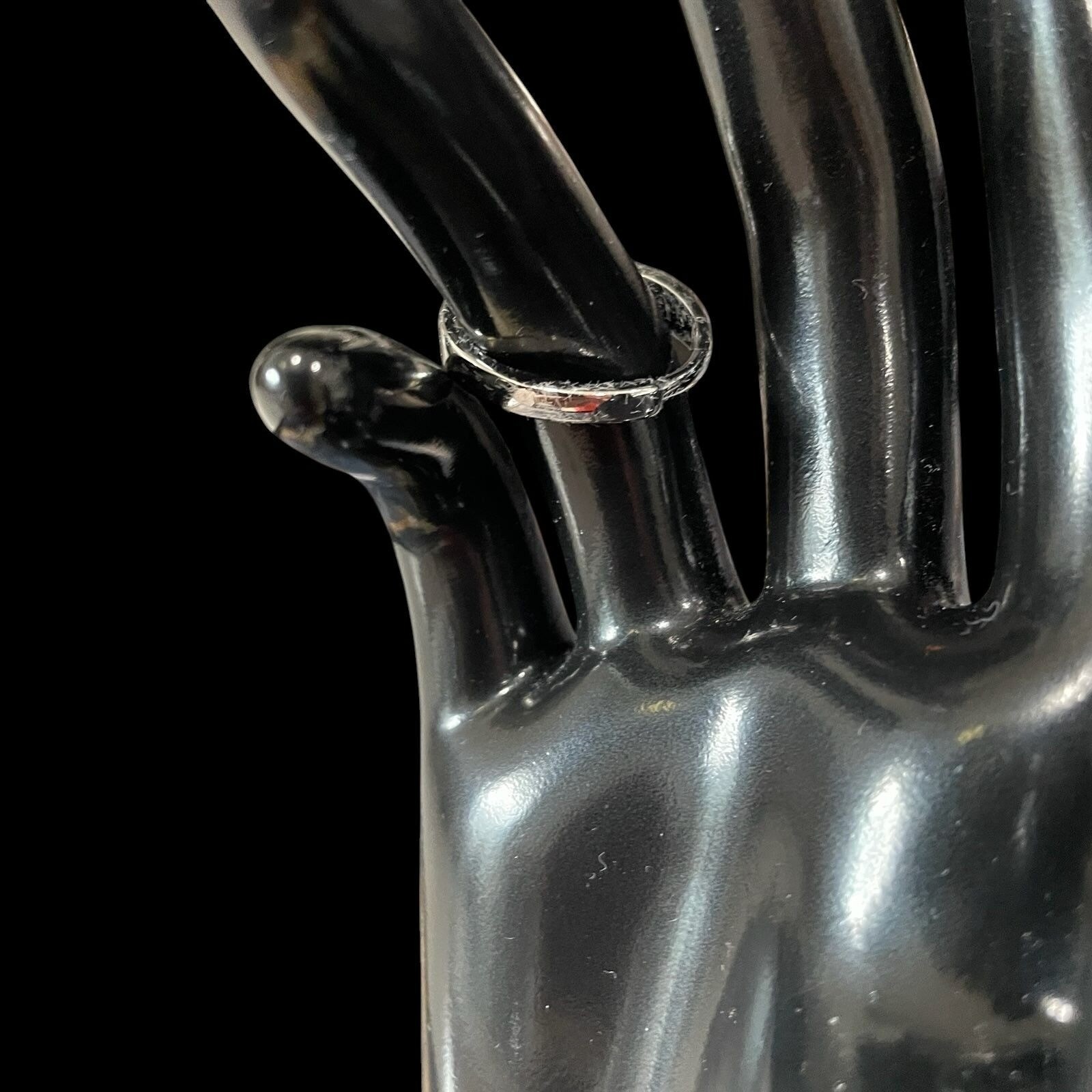 Silver-Tone CZ Moissanite Engagement Ring Bridal Wedding Elegant Sparkle Gift