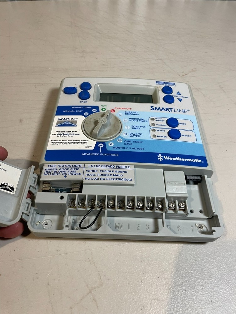 Weathermatic SmartLine SL1600 Irrigation Controller Timer Tested Working