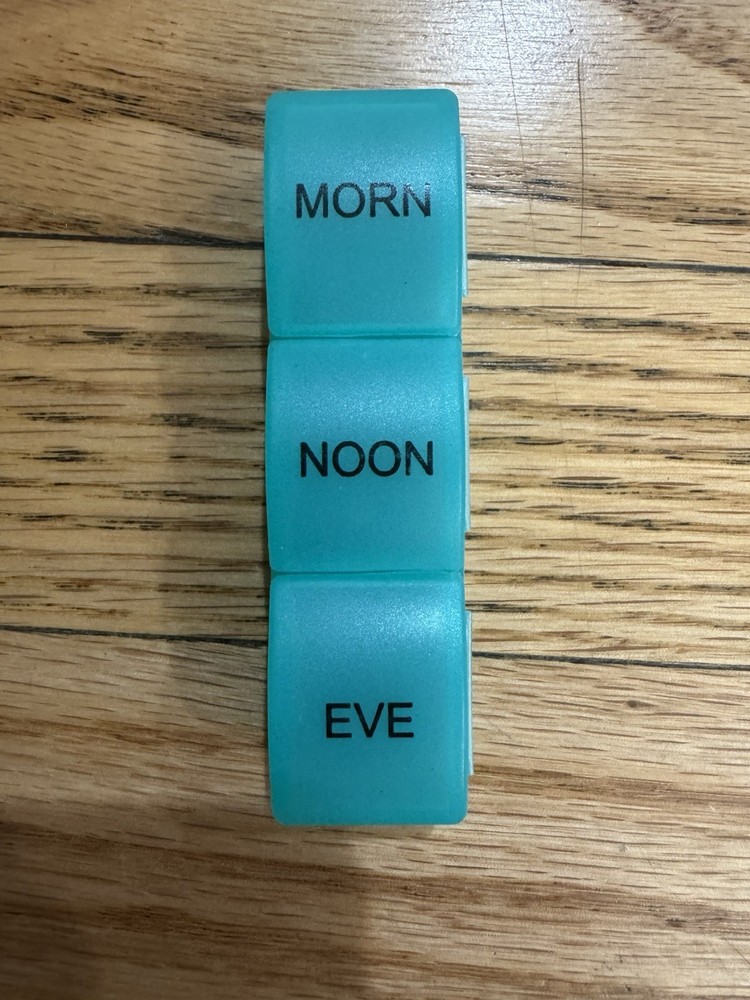 Monthly Pill Organizer Case 3 Times