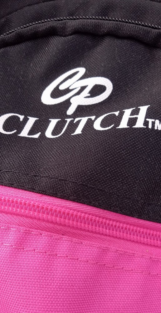 CP Clutch Baseball Back Pack Pink & Black