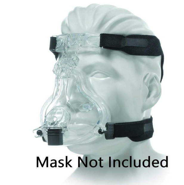 CPAP Headgear Strap for ResMed & Philips, Adjustable Replacement (No Clips)