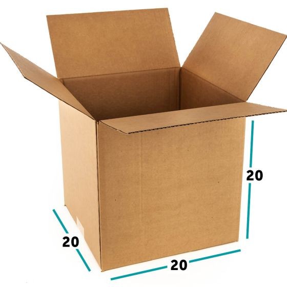20x20x20 Shipping and Packing Box (2 Pack)