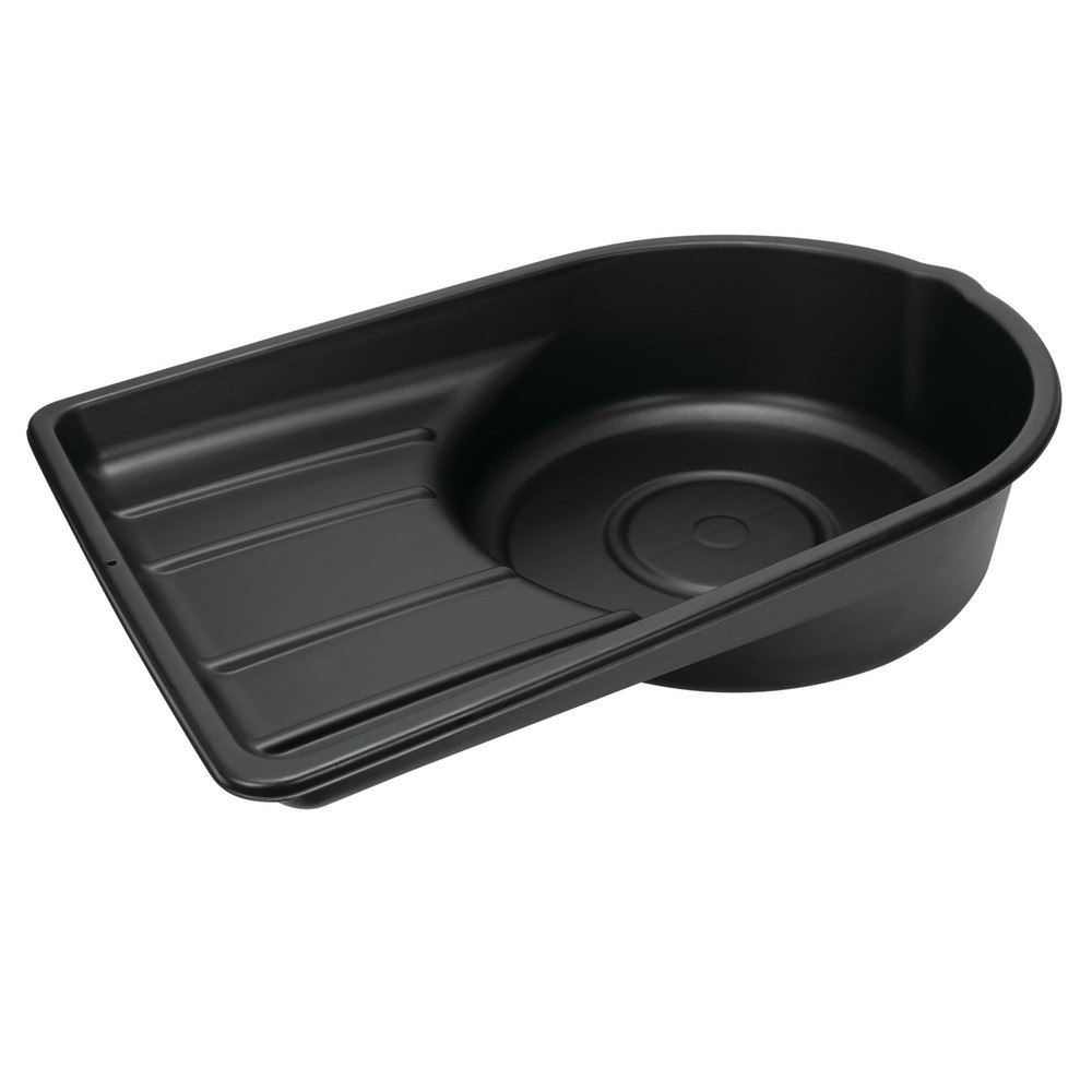 Performance Tool W4072 Black Extra 7.5 Gallon Plastic Oil Drain Pan,