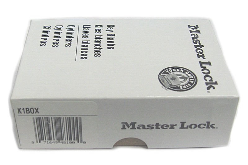 K1BOX Key Blank, Master Lock Common (50 Pack)