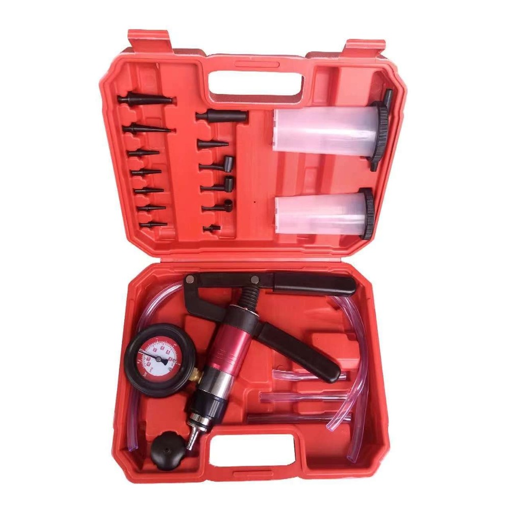 Brake System Bleeding Tools 23pc Red Kit