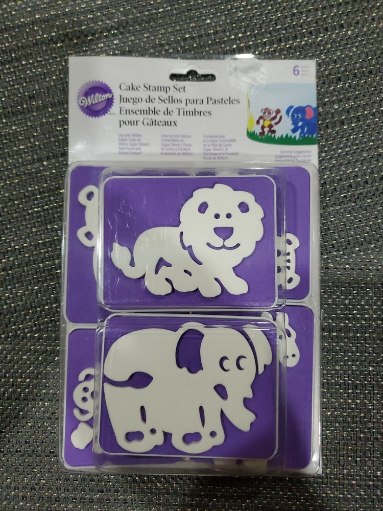 Cake Stamp Set 6 pc from Wilton