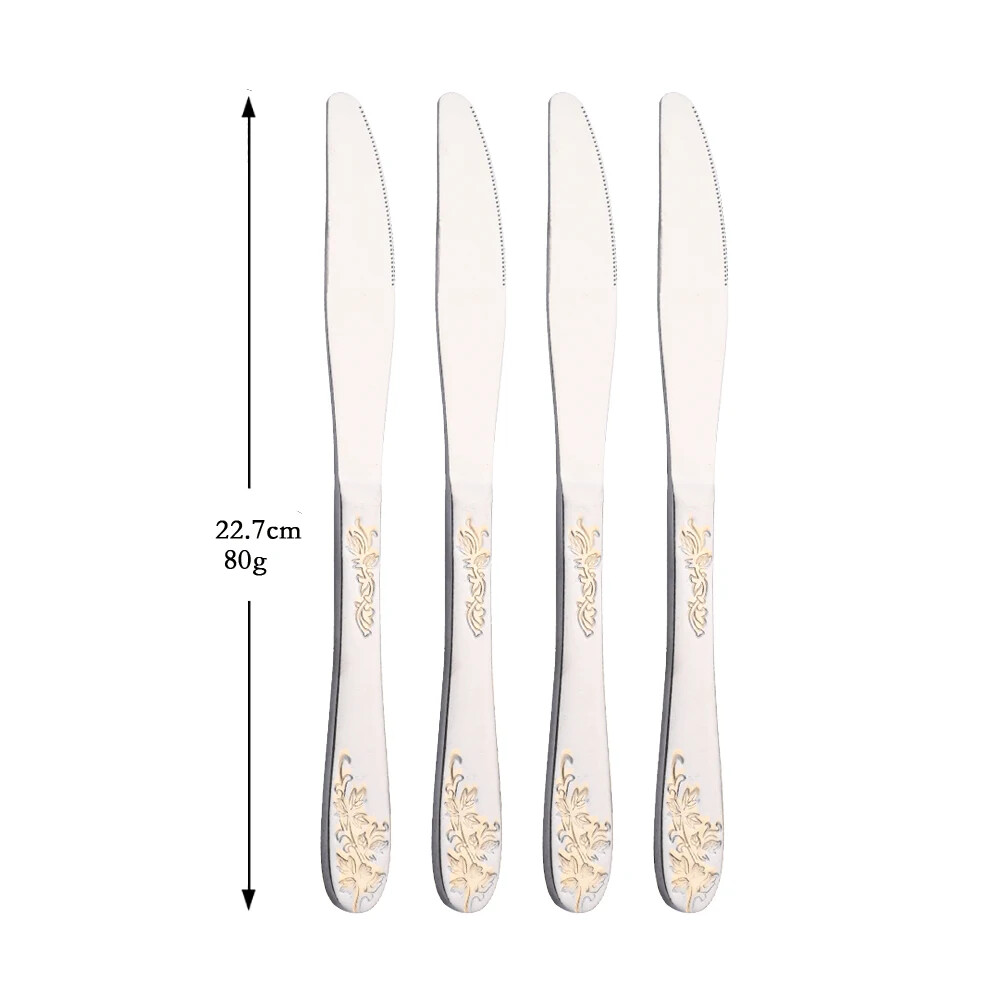 Tableware Cutlery Set Flatware Set Stainless Steel Dinnerware Silverware Set