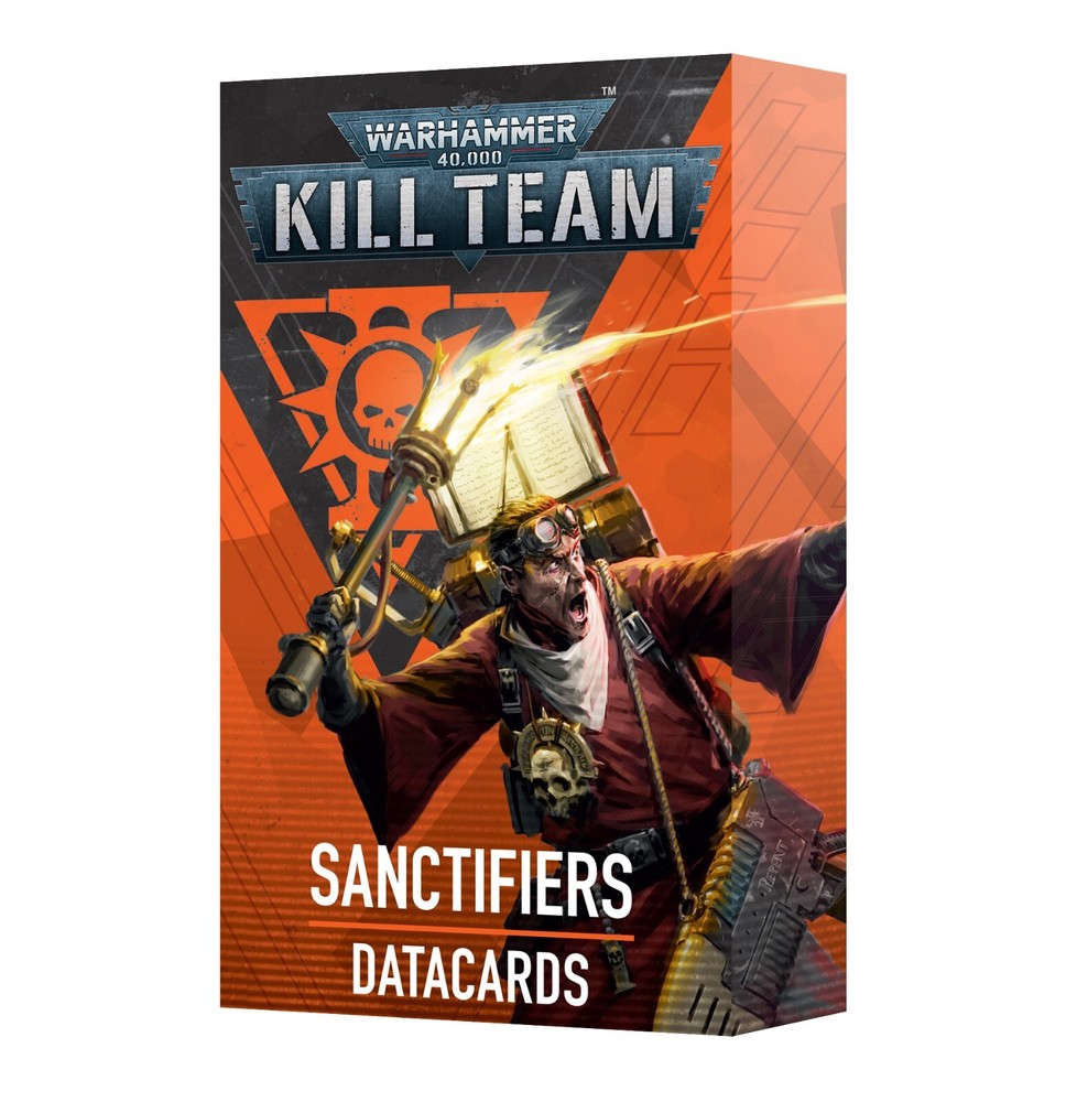 Warhammer 40k Kill Team Sanctifiers DATA CARDS NEW
