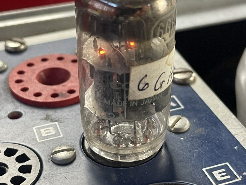 Vintage 6GHb Vacuum Tubes (four)