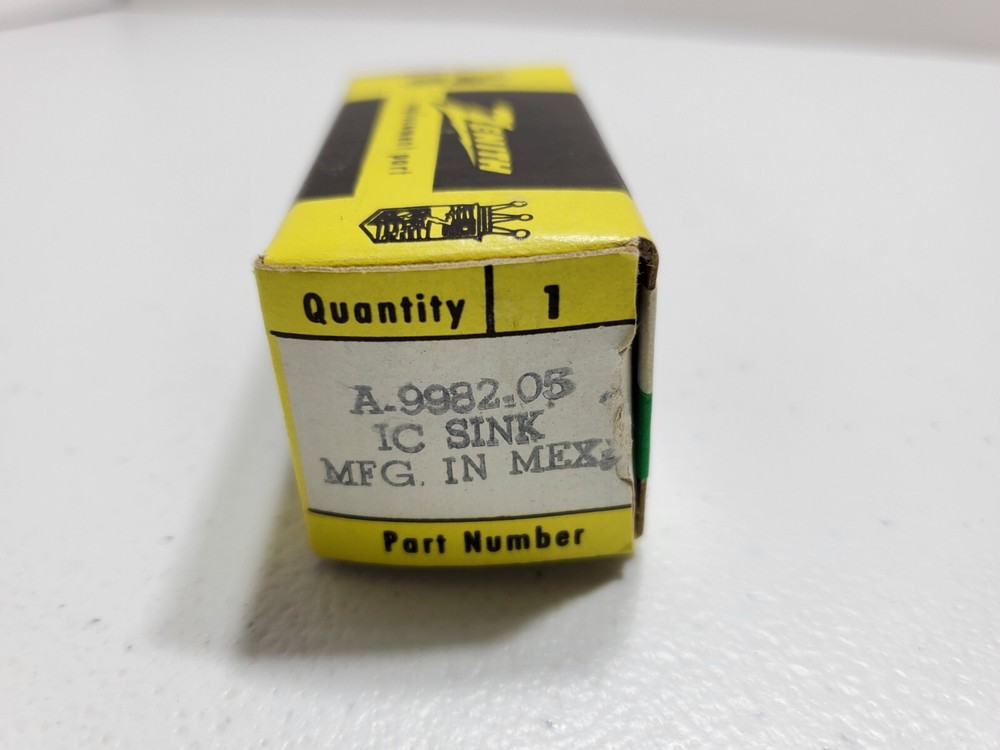 Vintage Zenith Replacement Part 905-91. B3/E23