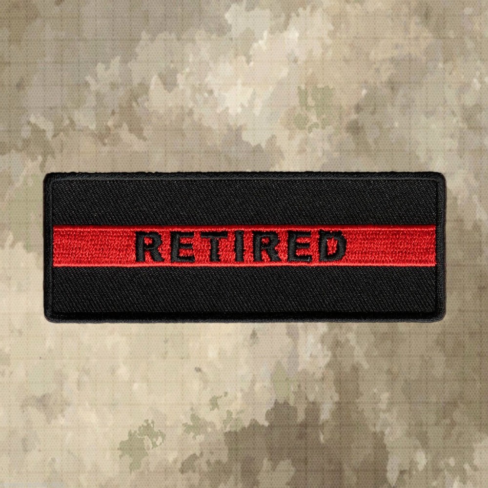Thin Red Line RETIRED Patch, Firefighters