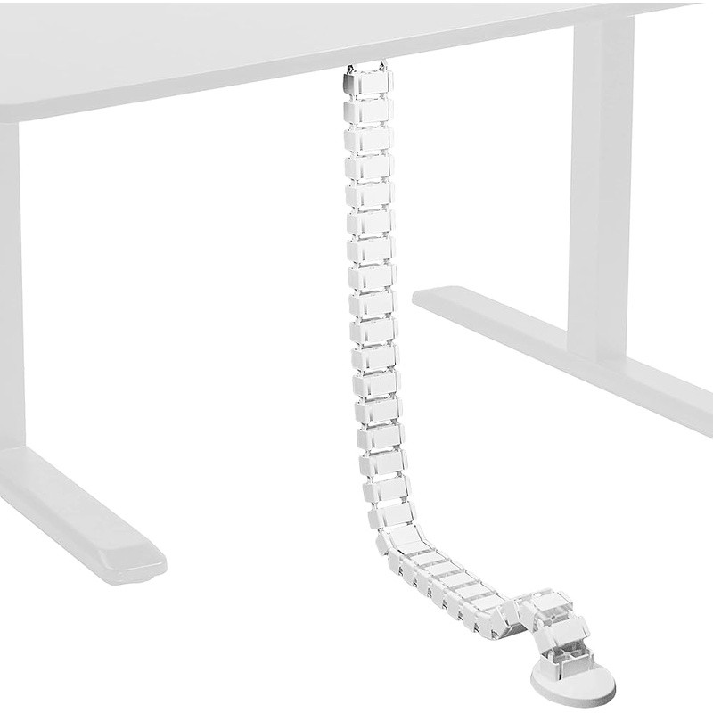 Desk Cable Management Organizer Power Cord Control System Ergonomic Setup New