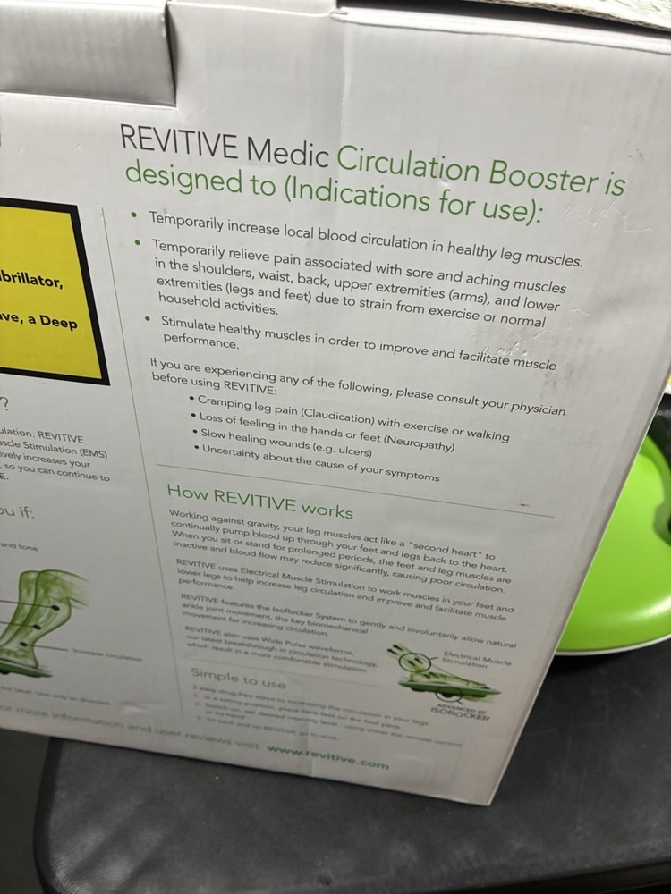 Revitive Circulation Booster Neuromuscular Electrical Stimulation (BB)