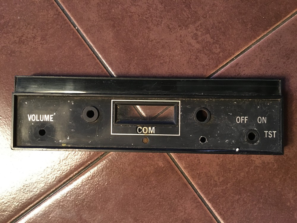 Narco Com 11A, 111A/B,  Faceplate