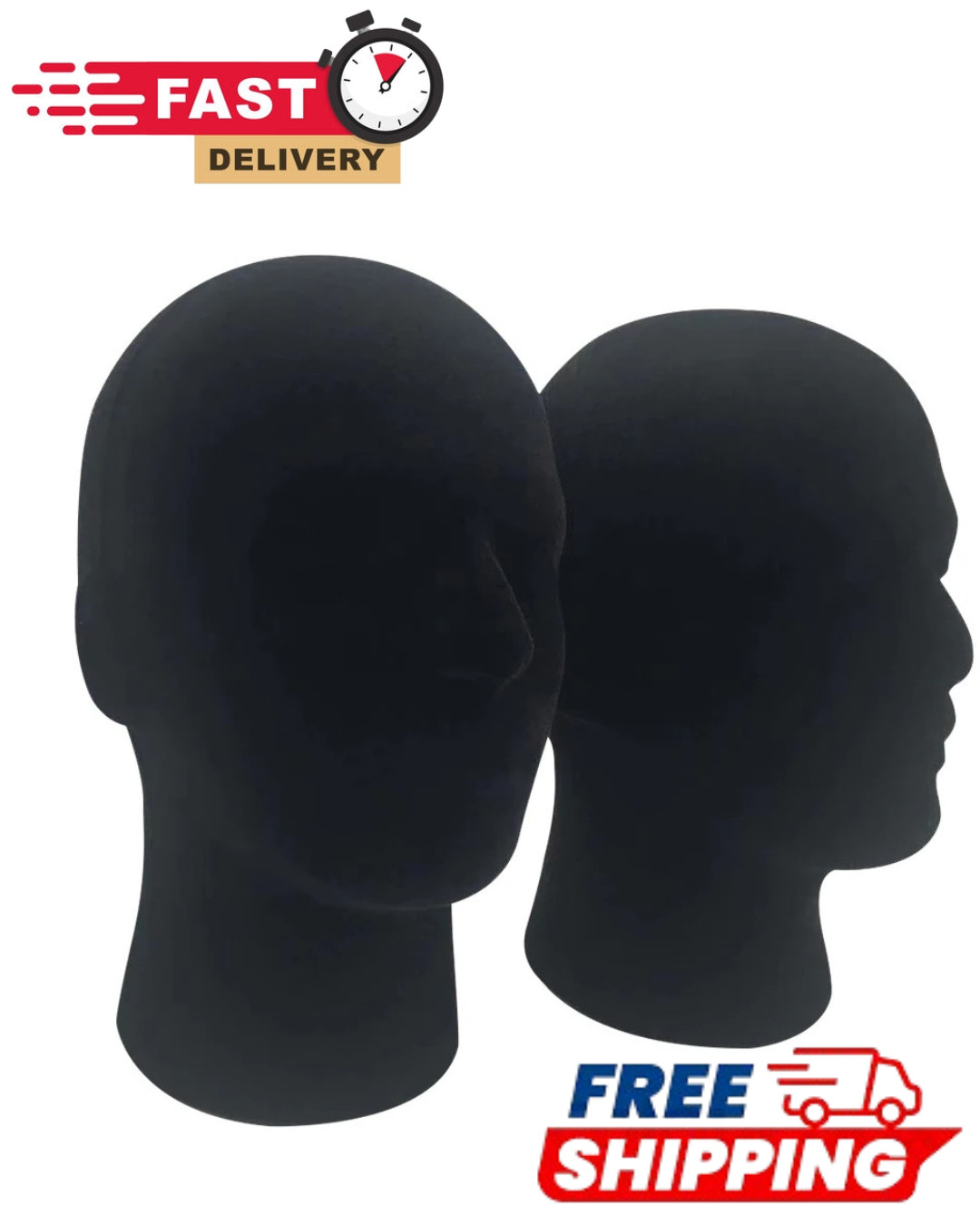 1PC Male Foam Mannequin Head Model Hat CAP Wig Glasses Display Stand Rack Stable