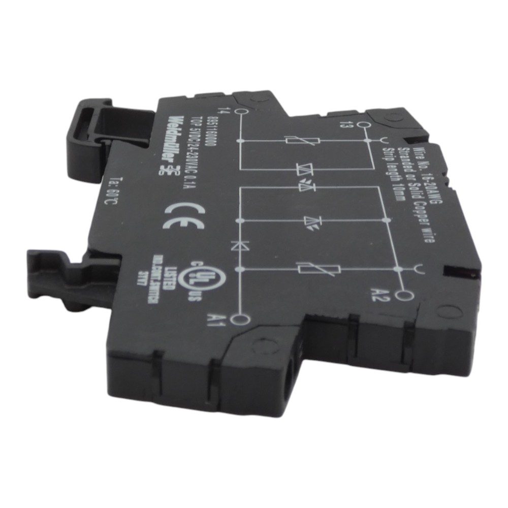 3 x Weidmüller 8951160000 24...230V AC solid state relay/solid state relay -used-