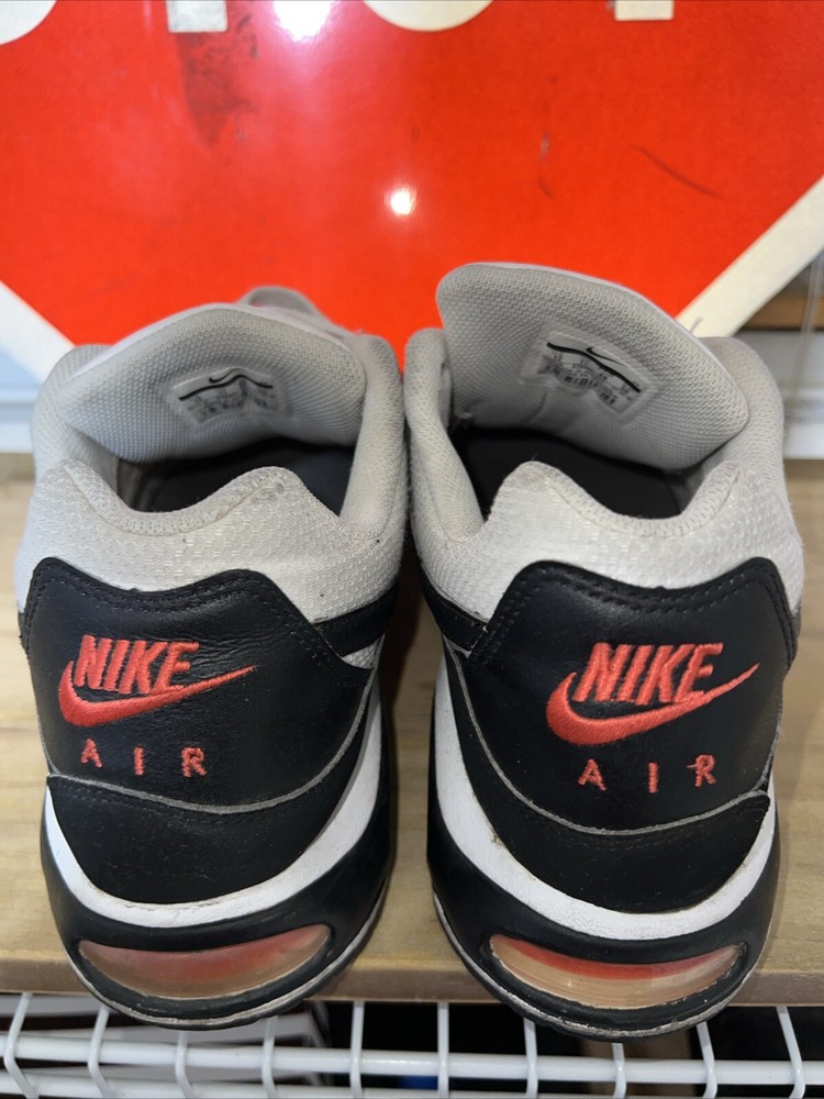 Nike Air Max Command US 12 Shoes White Black Red Sneaker