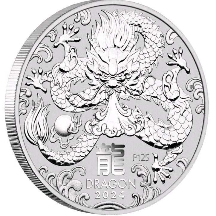 1 oz Elizabeth 2 Silver Coin BU