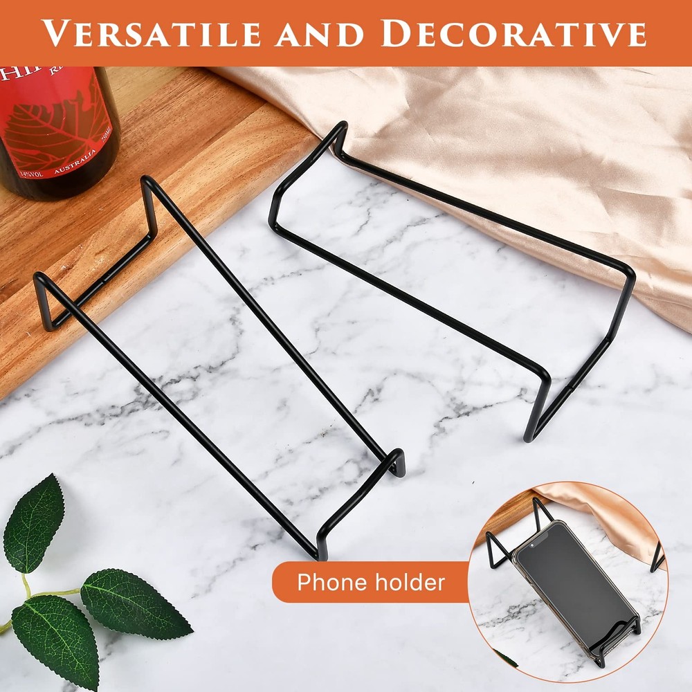 6PCS Wine Bottle Rack Single Wine Holder Stand for Tabletop Display Simple St...