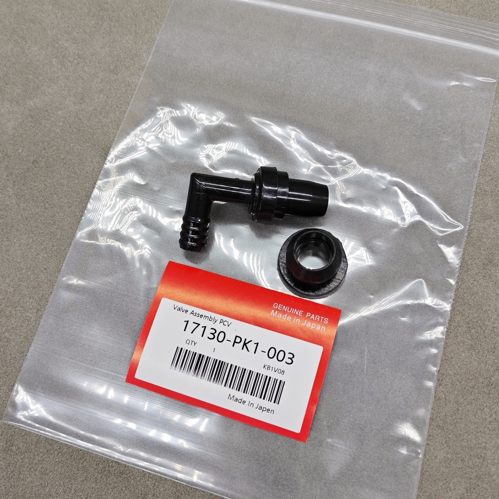 OEM BLACK PCV VALVE BREATHER TUBE For HONDA ACURA 17130-PK1-003 USA